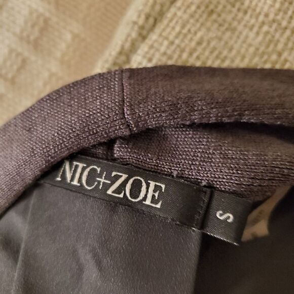 NIC+ZOE Silk Blend Reset Cardigan sz Small - Picture 9 of 11